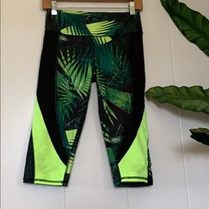 🌴 Tropical Palm tree yoga leggings XS Fabletics